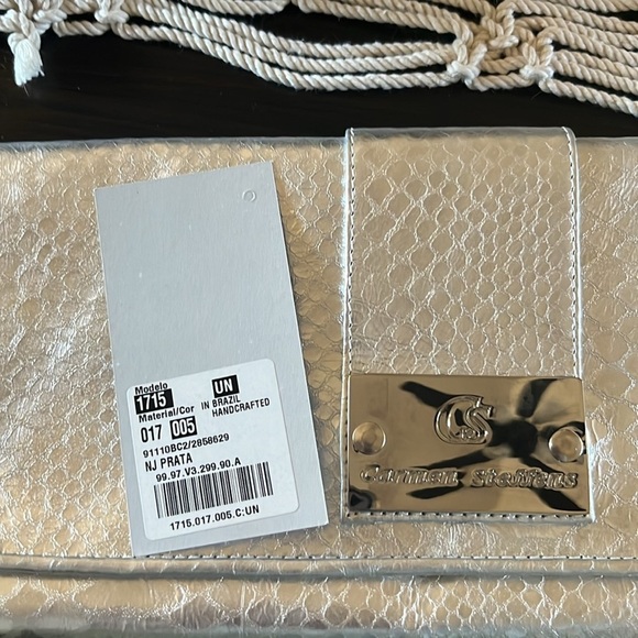 Carmen Steffens Silver Clutch - Picture 4 of 9